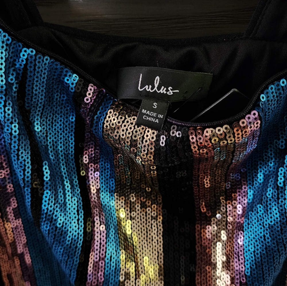 Lulus Sequin mini dress - Picture 5 of 13